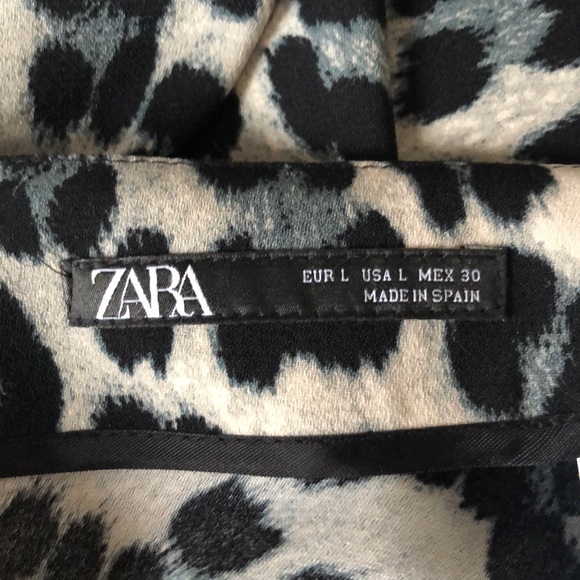 Zara Leopard Midi skirt - Picture 2 of 2